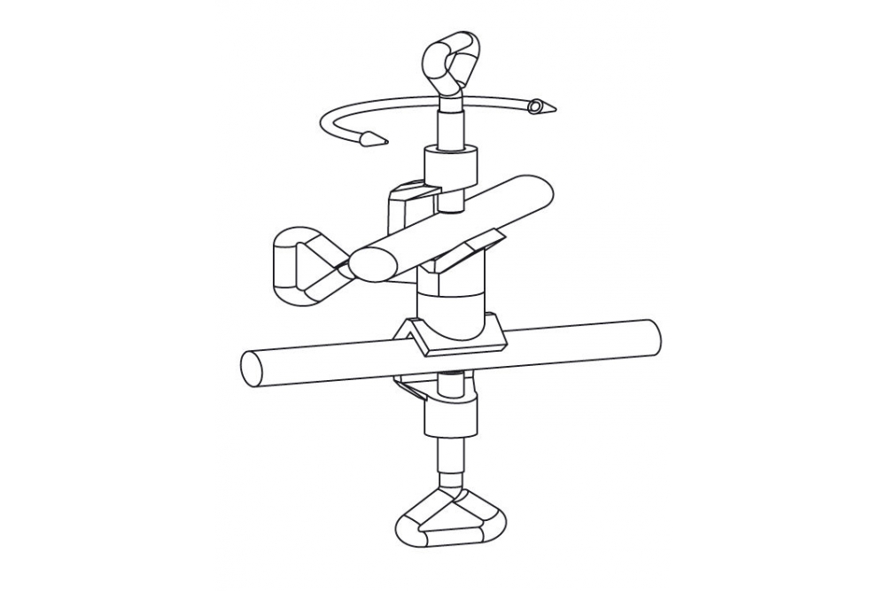 מחזיק צבתות נירוסטה/ברזל SWIVEL type - ביין מ.בע